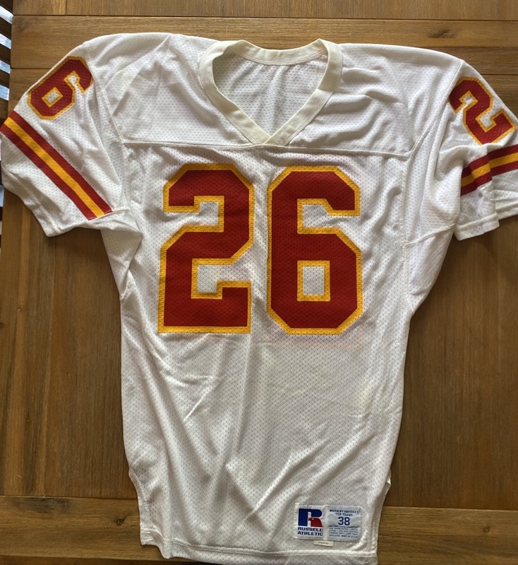 Kansas City Chiefs Vintage Game Football Jersey
