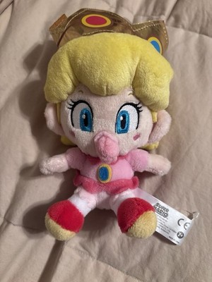 Super Mario Bros 2019 Little Buddy Baby Princess Peach 6'' Plush Doll Nintendo