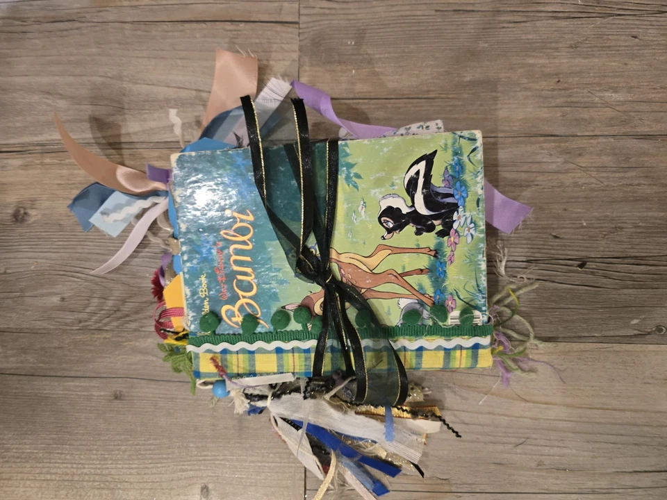Bambi Junk Journal - Vintage Little Golden Book - Disney Bambi - Vintage Bambi - Image 2 of 2