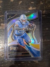 2023 Panini Select - Club Level Jahmyr Gibbs #266 Silver Prizm Die-Cut (RC)