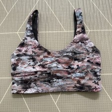 Lululemon Align Bra Light Support, A/B Cup Size 4 Reversible LW2DEDS