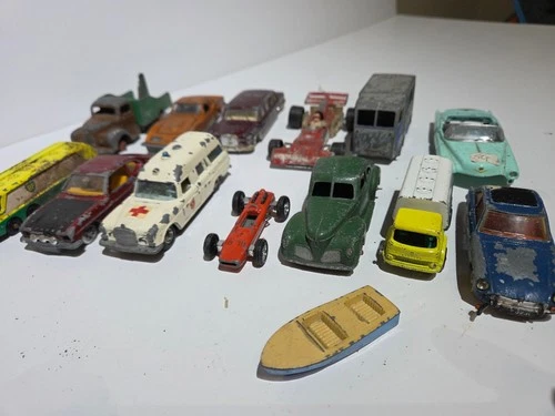 Matchbox Lesney Corgi Collection of Vans Car Milk Float Z75Box14