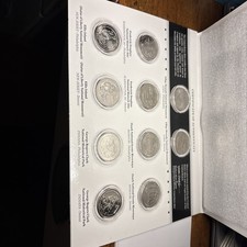 2017 America The Beautiful Quarters Uncirculated Coin Set 10 Coins