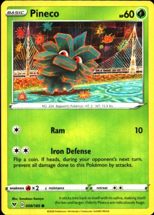 Pineco 008/185 C Pokemon