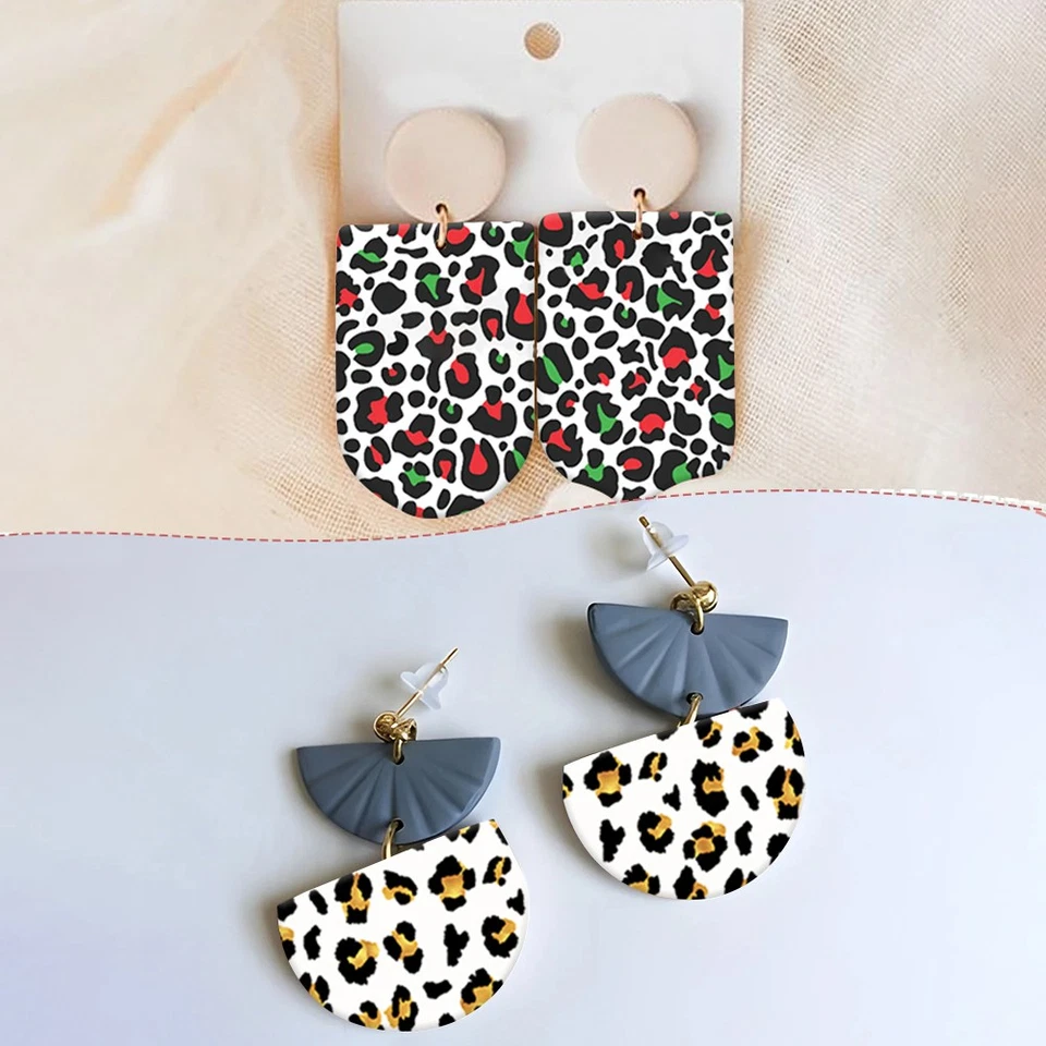 Leopard Series image transfer paper for polymer clay Craft Supply Foto 4 de 4