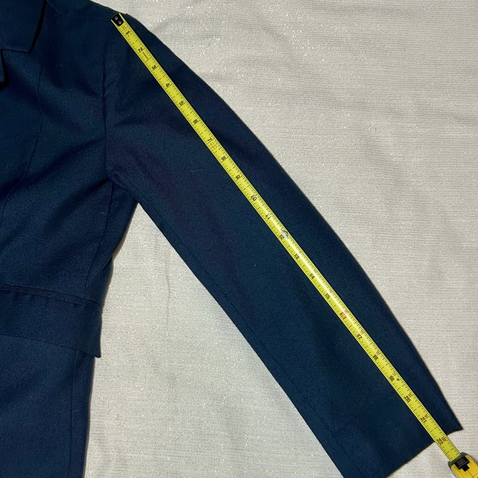 Tuff Rider Youth Size 16 Navy Starter Show Coat Jacket Hunter Equestrian