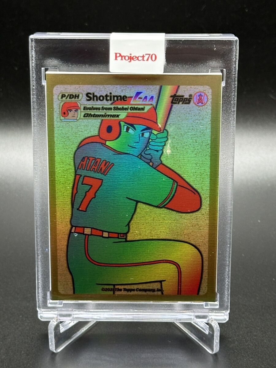 Topps Project70 Card 547 Shohei Ohtani by Keith Shore Topps Project70 Card 547 Shohei Ohtani by Keith Shore