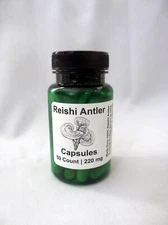 Reishi Antler Mushroom Capsules (G. multipileum) - Bioavailable Mushroom Powder