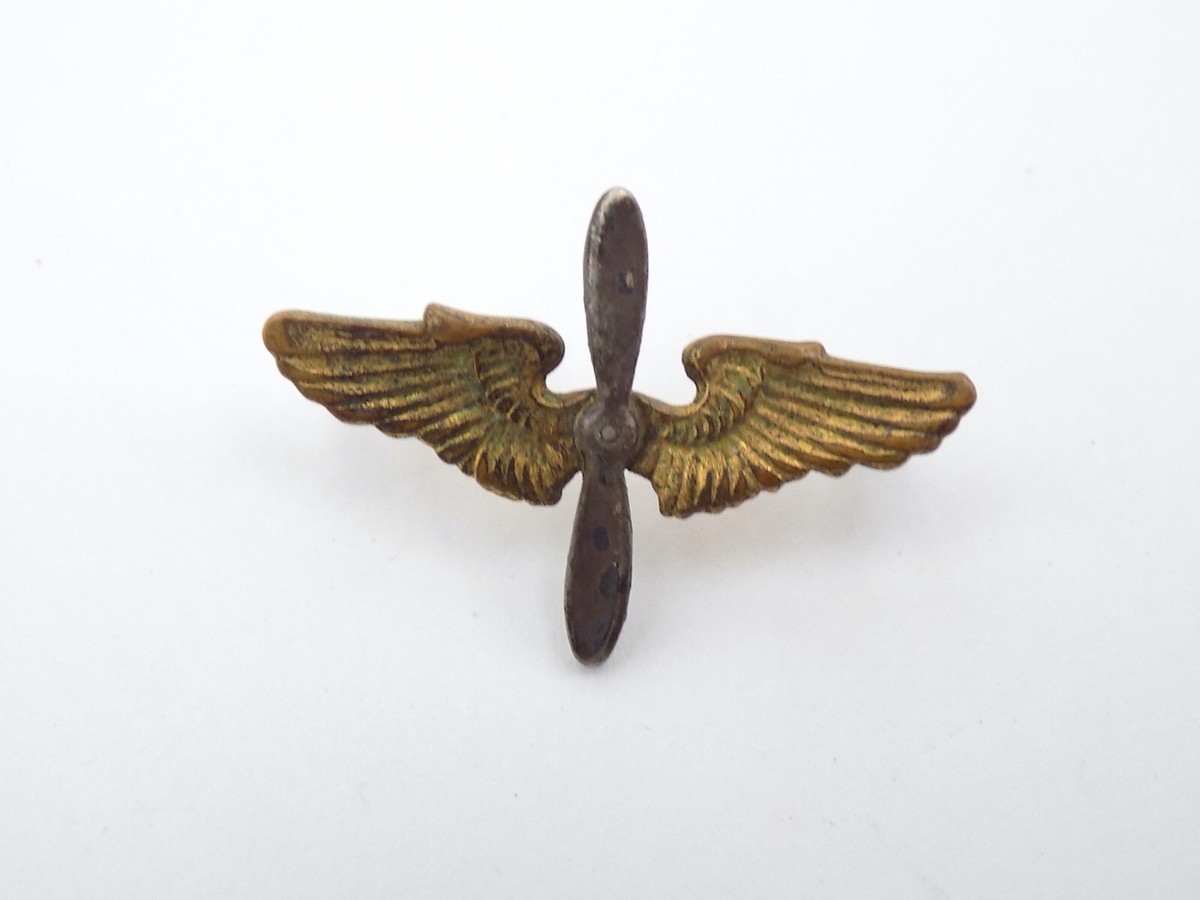 Original WWII US Army Air Force Pilot Collar Insignia | eBay Original WWII US Army Air Force Pilot Collar Insignia | eBay