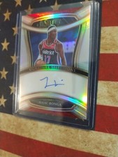 2020-21 Select NBA ISAAC BONGA Washington Wizards Signature Selections Auto SP