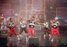 Musical Guests Bell Biv Devoe Ricky Bell On Jay Leno 1993 Music Old Photo 1