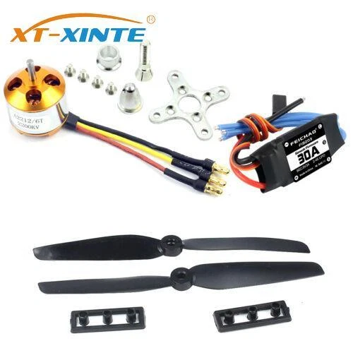 XT-xinte Simonk 30A 40A ESC with A2212 A2208 Motor Plastic Prop for DIY Drone - Image 4 of 4