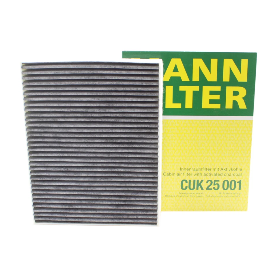 OEM Mann Cabin Air Filter Activated Charcoal For BMW F22 F23 F30 F31 F32 F33 - Image 3 of 4