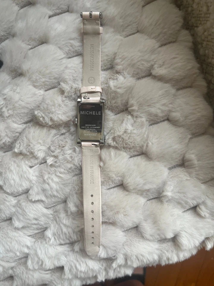 Reloj Michele Urbano Bisel Diamante Cristal Zafiro XL Foto 2 de 4