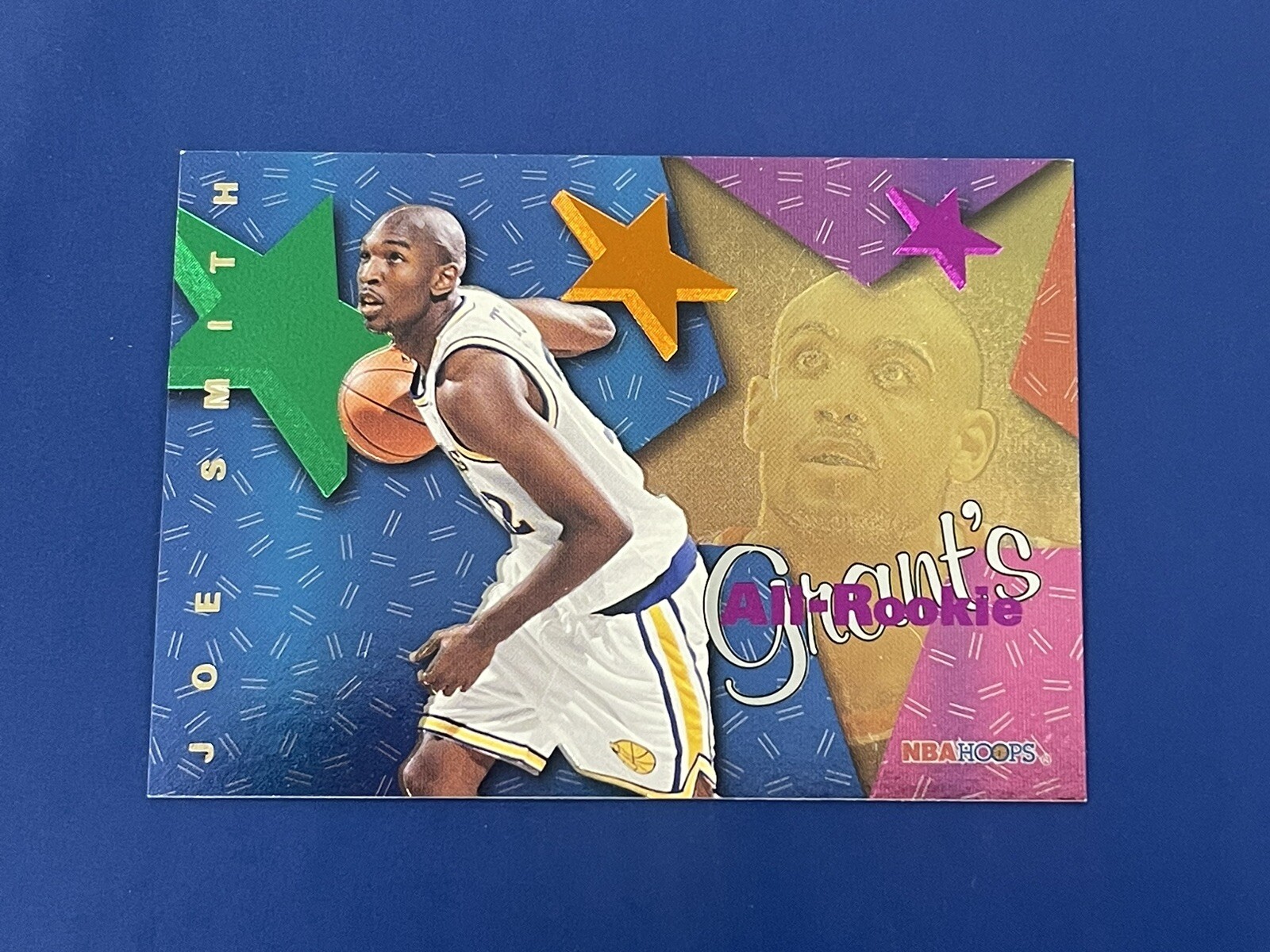 1996 NBA Hoops Skybox Joe Smith All Rookie Greats AR4 Warriors