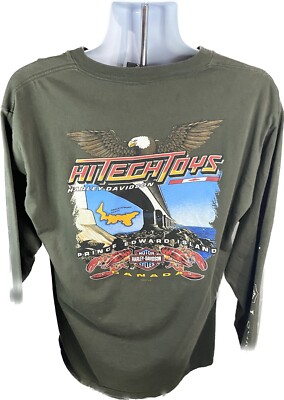 Harley Davidson Hi Tech Toys Prince Edward Island Long Sleeve Shirt
