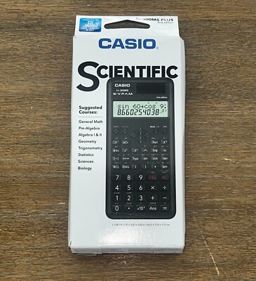 Casio fx-300MS Plus 2nd Edition   Standard Scientific Calculator NEW