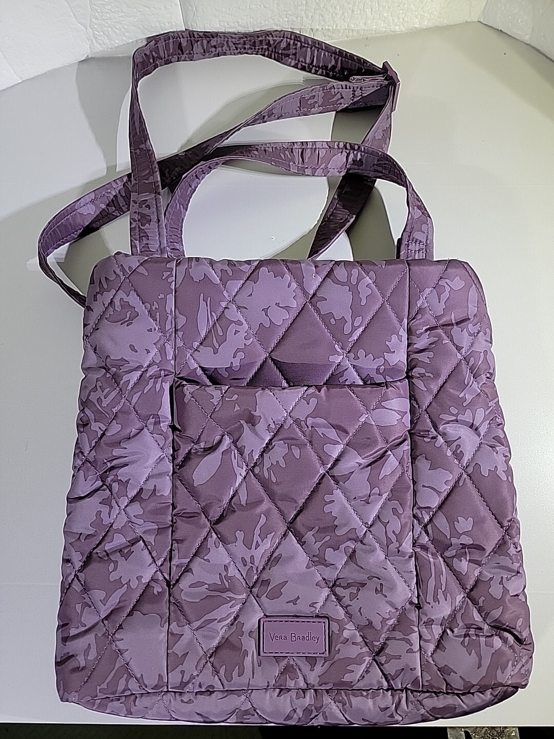 Vera Bradley Purple Hipster Crossbody Bag with Adjustable Strap