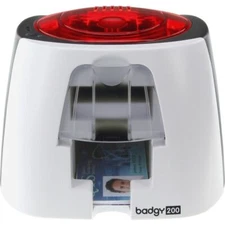 Evolis B22U0000RS Badgy200 All-In-On ID Card Printing Solution by Evolis with