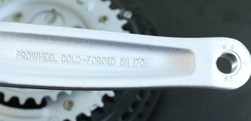 ProWheel 48/38/28T 7/8 Speed Square Taper Hybrid Bike Crankset 170mm NEW - Picture 8 of 8