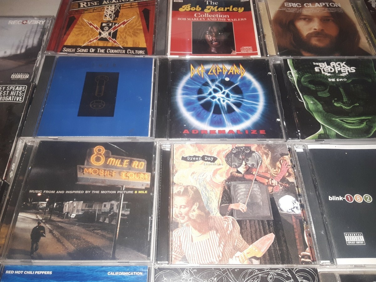 Lot of 22 punk, rap and rock cds from the late 90s early