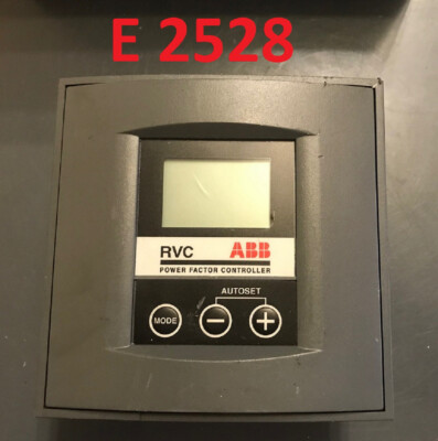 ABB RVC POWER FACTOR CONTROLLER RVC12-1/5A   V 2.6