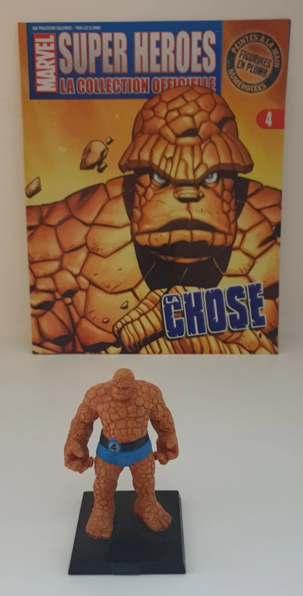 Figurine Eaglemoss Marvel #04 - LA CHOSE - En Résine, Collection Super Héros, Occasion Avec Boîte