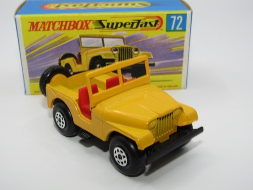 Matchbox Superfast n. 72 Jeep standard rara prima emissione ruote BALOON ottime condizioni - Foto 4 di 10