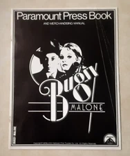 Bugsy Malone Pressbook Press Kit 1976 Movie Jodie Foster Vintage Scott Baio Orig