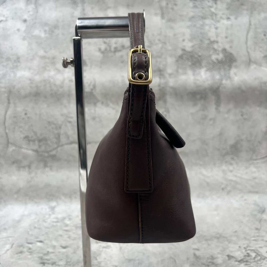 Old Coach One Shoulder Bag Handbag Pouch Brown | eBay