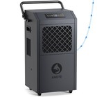 190 Pint Commercial Dehumidifier with Pump for 6500 Square Feet Heavy Duty Comme