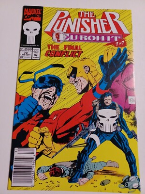Punisher #70 Comic Book - Eurohit - Batroc Tarantula Newsstand Edition - Pics!