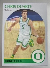 CHRIS DUARTE - 2021-22 Chronicles Draft Picks Hoops Retro Green - Card 68 - RC