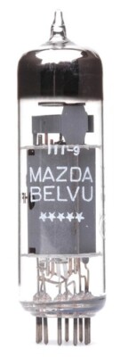 Tube Mazda 5 Stars 7320 (E84L / EL84 / 6BQ5) - Vintage, Testé, Bon Comme Neuf