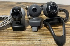 Logitech Webcam (Lot Of 3) All Different Mode...
