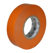 TapesSupply 100 ROLLS ORANGE ELECTRICAL TAPE 3/4" X 66 FT