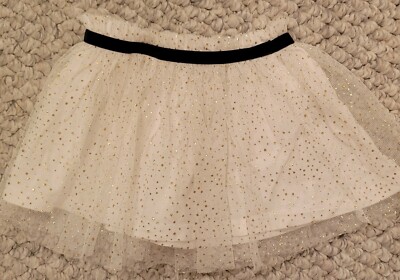 Baby Girls 12 Months Sparkly Lace Tutu Ballet Skirt