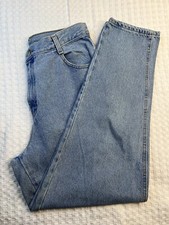 Vintage Gitano Mom Jeans Size 14 Blue High Waist Tapered Leg Denim Casual 29x30