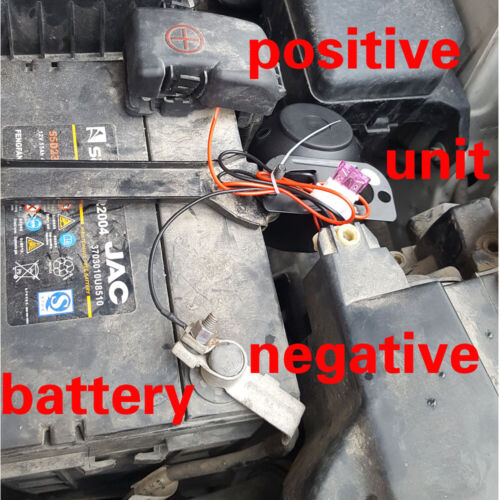 Car Alarm Security System with 2 Remote Vibration Alarm Anti-theft 12V New G9Y0 - Picture 7 of 12