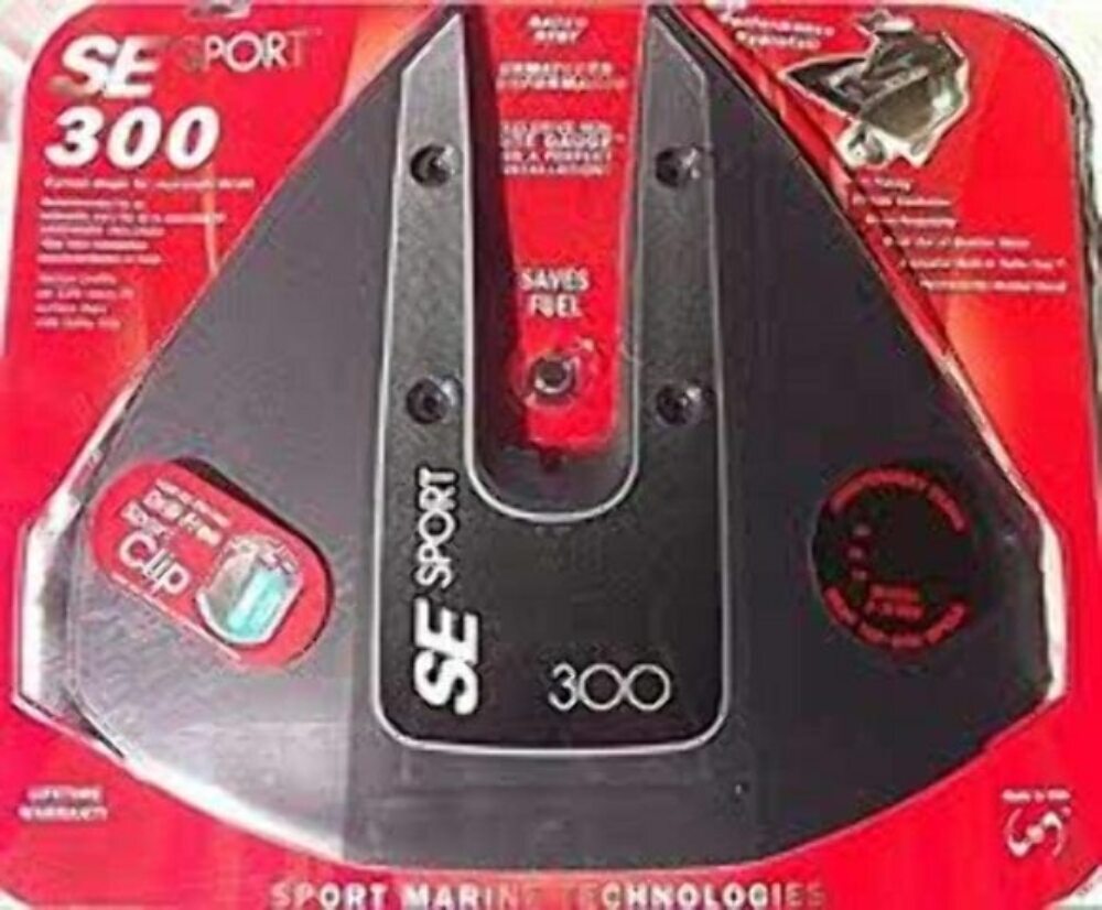 SE Sport SE300 Hydro Foil BLACK for 40-350HP Outboard-Sterndrive 