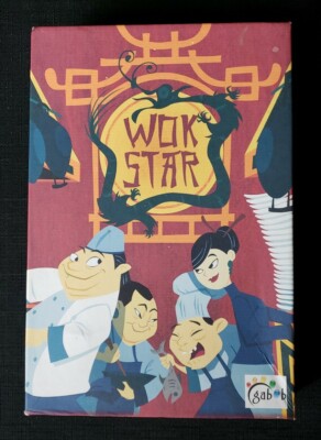 Kickstarter 1st Edition Wok Star Board Game by Tim Fowers ~ COMPLETE ~ Excellent