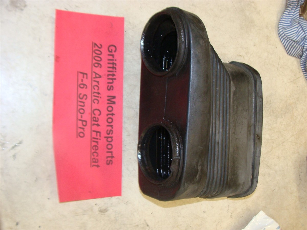 2006 ARCTIC CAT FIRECAT F6 EFI SNO PRO intake boot rubber fresh