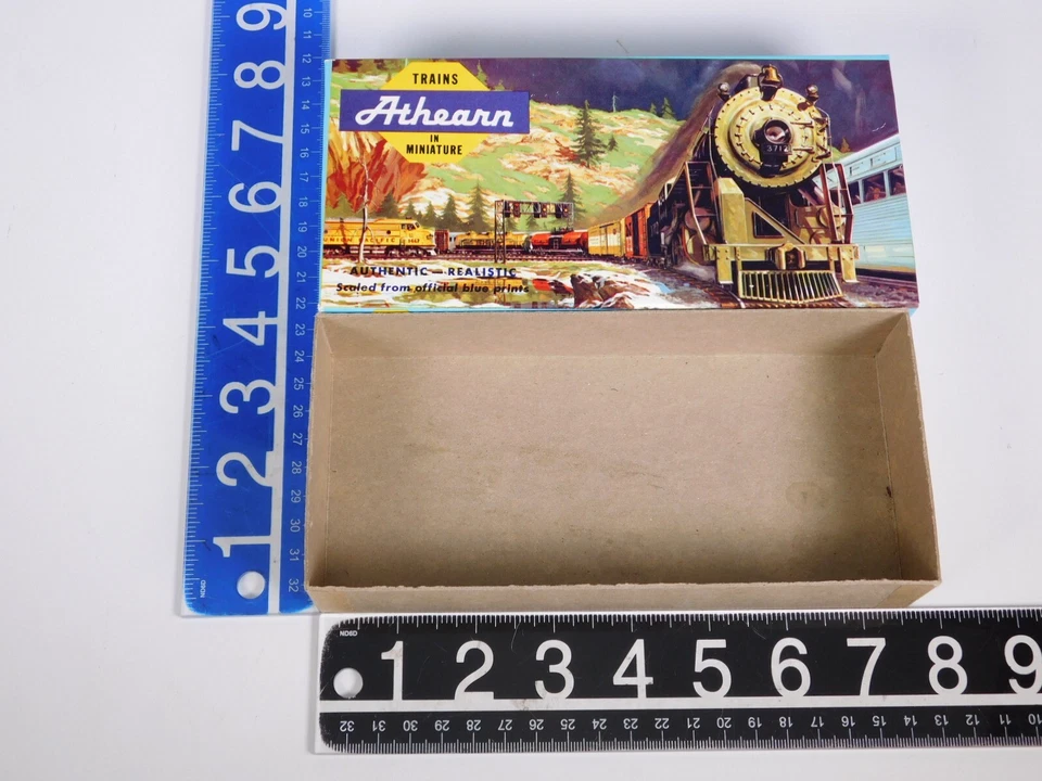 LOT of 10 Athearn 7-1/2" x 3-1/2" x 1-1/2" Empty Boxes for Model Trains - Image 2 of 3