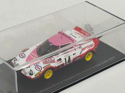 1/43 Spark Lancia Stratos Winner of 1977 Monte Carlo Coupe des