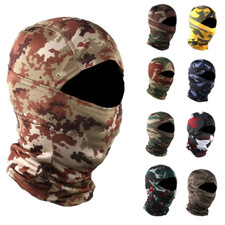 UV Protection Tactical Balaclava Soft Full Face Mask Ski Sun Hood Mask Men Women