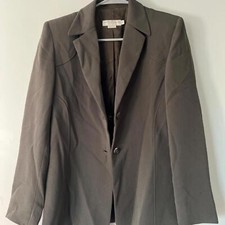 Garfield  Marks Petite Blazer   Size 6, Brown/Olive Green