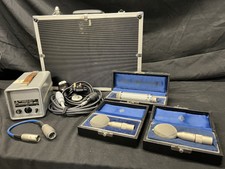 Neuman Cmv 563 Valve Microphone With 3 Capsules And Neuman N57 Power Supply.