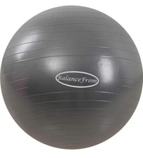 BalanceFrom Anti-Burst and Slip Resistant Exercise Ball Yoga Ball Fitness Ball B