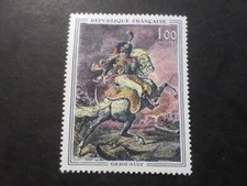 FRANCE 1962 timbre 1365 TABLEAU GERICAULT, neuf**, MNH