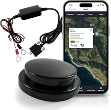 Overdrive Permanent GPS Tracker - Includes Waterproof Hardwire Kit and Permanent